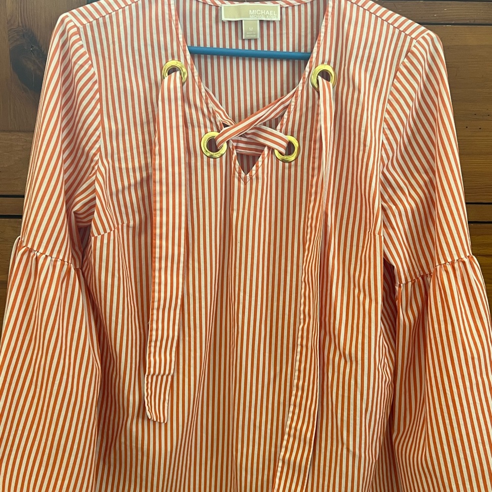Michael Kors flutter sleeve